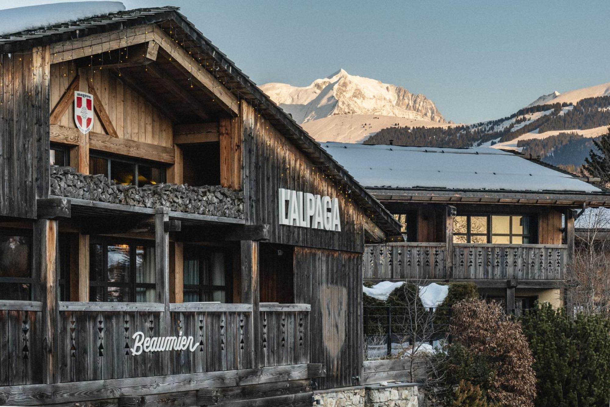 L'Alpaga, a Beaumier hotel Megève Extérieur photo