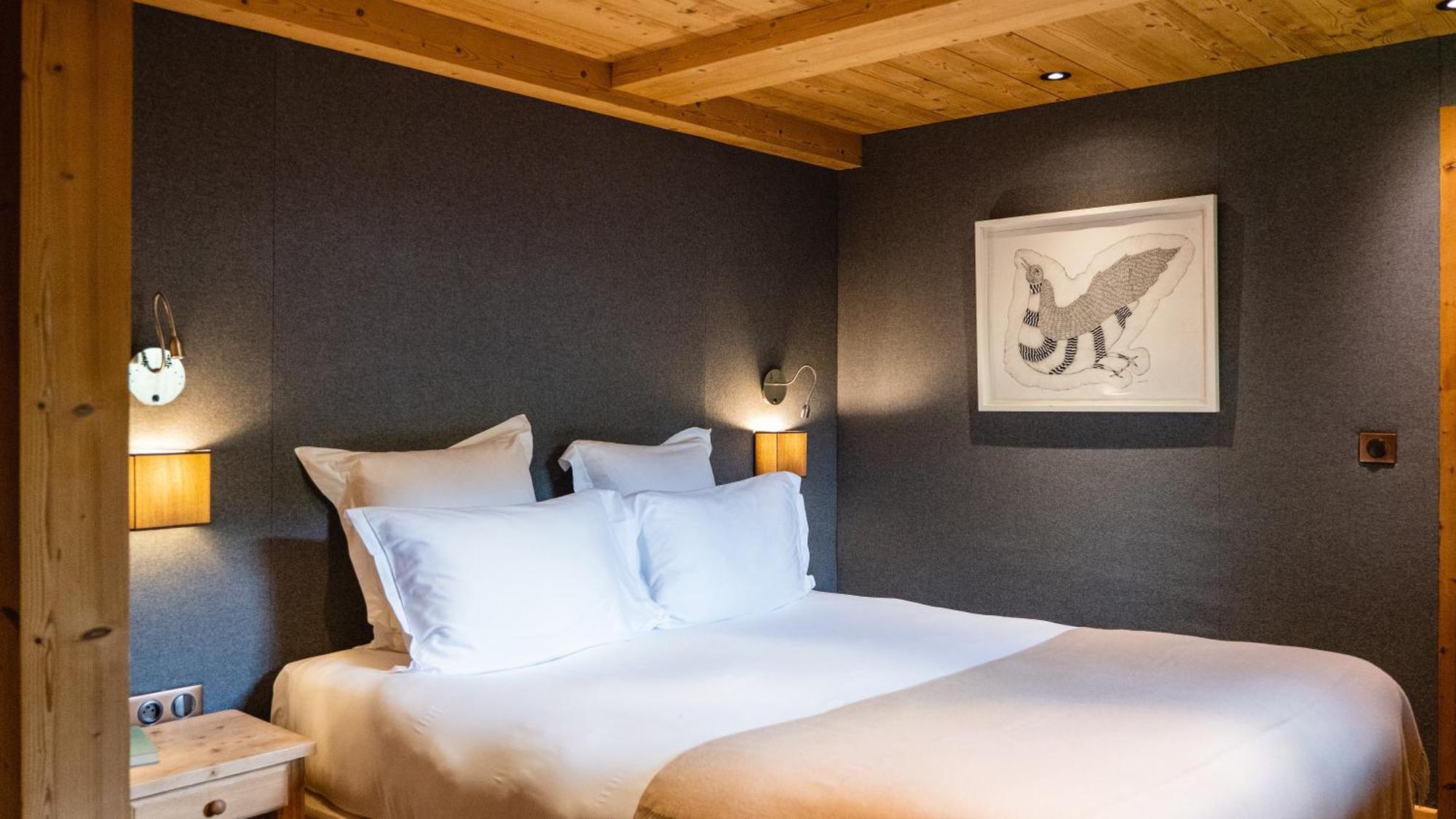 L'Alpaga, a Beaumier hotel Megève Chambre photo